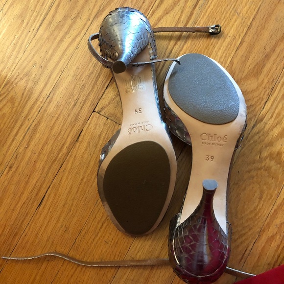 Chloe Ankle Strap Sandals - Real Python! - Picture 4 of 5